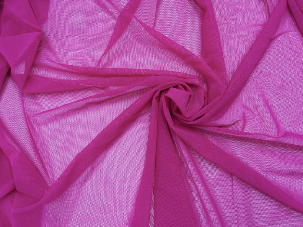 Эластичная сетка, премиум-класс, фуксия, 80 г/м2, Lauma (Арт: ES-1678)