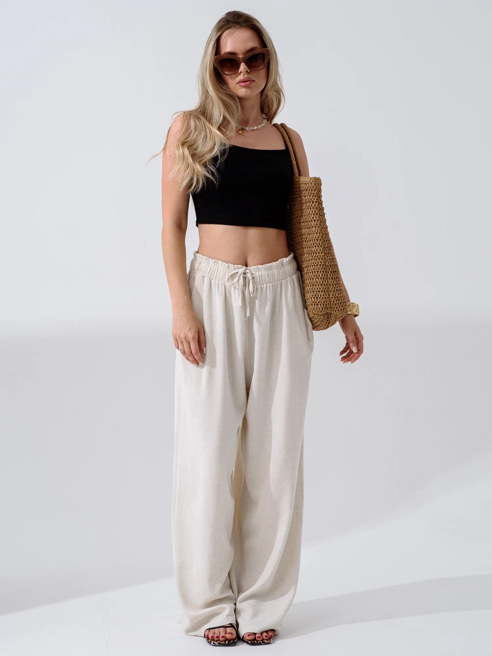 Брюки женские "Лён"