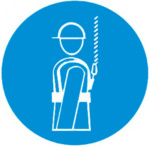 M09 "Работать в страховочном поясе"