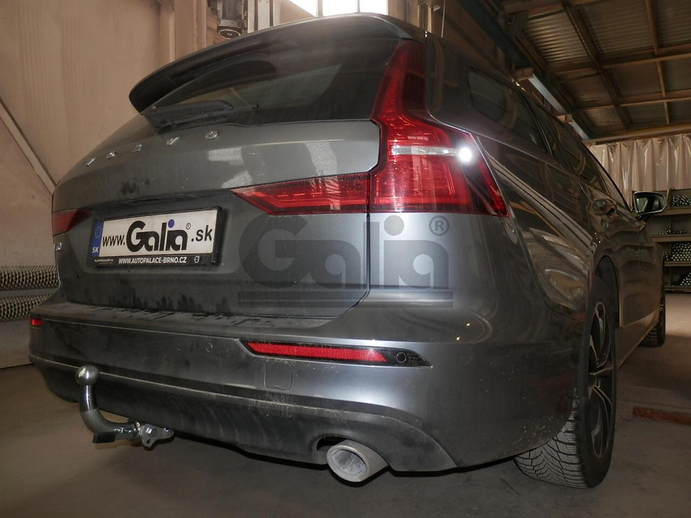 Фаркоп оцинкованный Galia V089A для VOLVO V60, S60 2018-(паспорт и сертификат в комплекте)(без электрики)