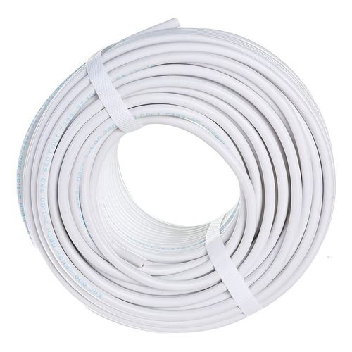 Провод ПВС 2х1,5 ГОСТ белый 100 м на отрез