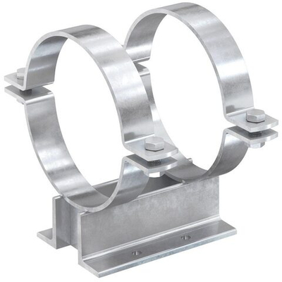 Опора неподвижная хомутовая 700 мм 1020К-86 ОСТ 34-10-618-93