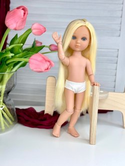 Кукла BERJUAN виниловая шарнирная 35см Ева (4820A3)