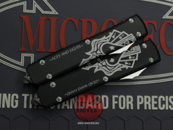 Нож Microtech Ultratech "Dead Man's Hand" T/E A+++ (Правый) Tanto - клинок апокалиптик