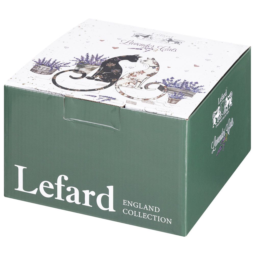 ЧАЙНАЯ ПАРА LEFARD "ЛАВАНДОВЫЕ КОТЫ" 275 МЛ (КОР=32НАБ.)