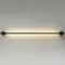 4395/8WL HIGHTECH ODL23 000 черный/металл Настенный св-к IP20 LED 8W 320Лм 3000K DALIA