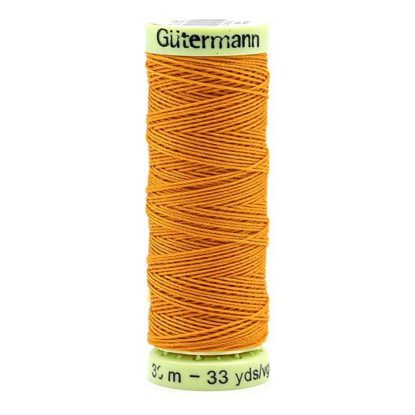 Нитки отделочные Gutermann Top Stitch 30 (30 метров), 5 кат. | 350 св.оранжевый