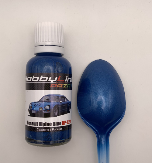 Краска лаковая HobbyLink Renault Alpine Blue HP-6201