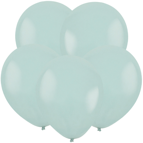 Шар 5" Пыльно-голубой пастель/ Blue glass ВС