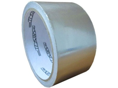 Клейкая лента 50мм*40м алюминиевая