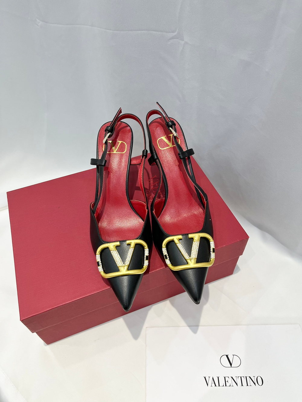Valentino Vlogo Slingback Pump 8 cm