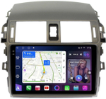 Магнитола для Toyota Corolla 150 2006-2013 (рамка тип 2) - FarCar BM063-2M-2K монитор 9.5" 2K QLED на Android 14, TS10, 4+32Гб, CarPlay, 4G SIM-слот