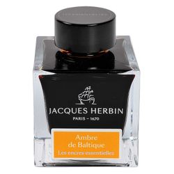 Чернила во флаконе Herbin Prestige 50 мл Ambre de Baltique желто-коричневые (13141JT)