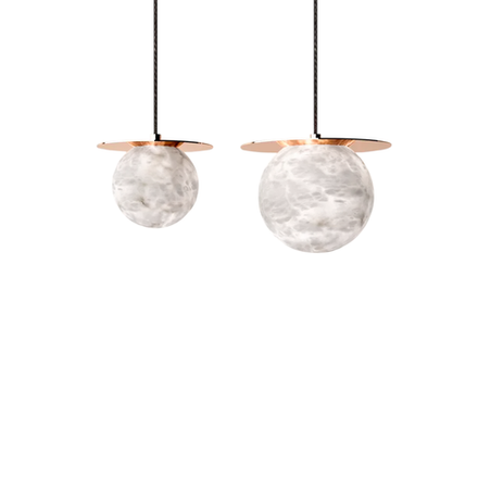 Pendant design lamp Yak by Alain Ellouz