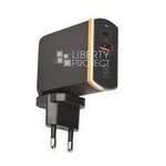 СЗУ 36W с кабелем Type-C/Type-C 1USB-A QG/1USB-C PD A2502C LDNIO