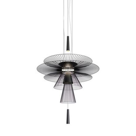 Pendant design lamp  GRAVITY (XL) by Forestier (Black)