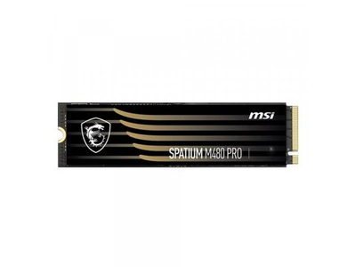SSD накопитель MSI Spatium M480 Pro 2ТБ, M.2 2280, PCIe 4.0 x4, NVMe [S78-440Q600-P83]