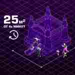 Нагнетатель воздуха (насос) для надувных батутов и конструкций, Huawei REV-1,5E, мощность 1260W