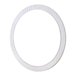 Зеркало настенное круглое Пиафорте из массива сосны