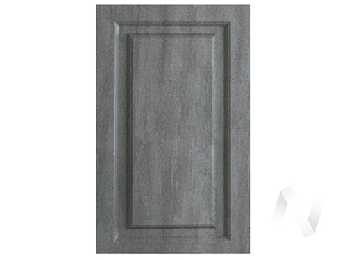 Кухня "Либерти": Высокие модули (Холст грей/корпус белый)