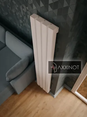 Axxinot Verde V - вертикальный трубчатый радиатор высотой 1750 мм