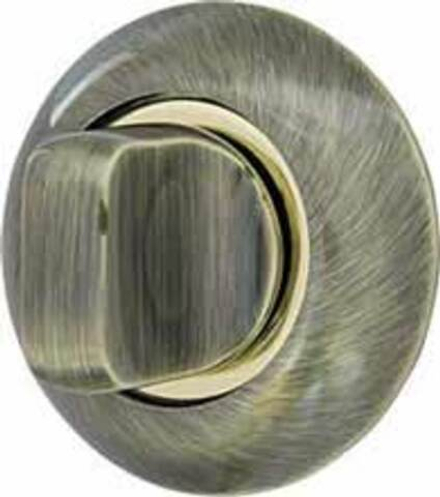 Ручка Armadillo (Армадилло) поворотная BKW8.R.LD54 (BKW8) AB/GP-7 бронза/золото