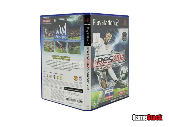 PS2 PES 2013 Pro Evolution Soccer (Б/У, Русские субтитры, SLES-55666, PAL)