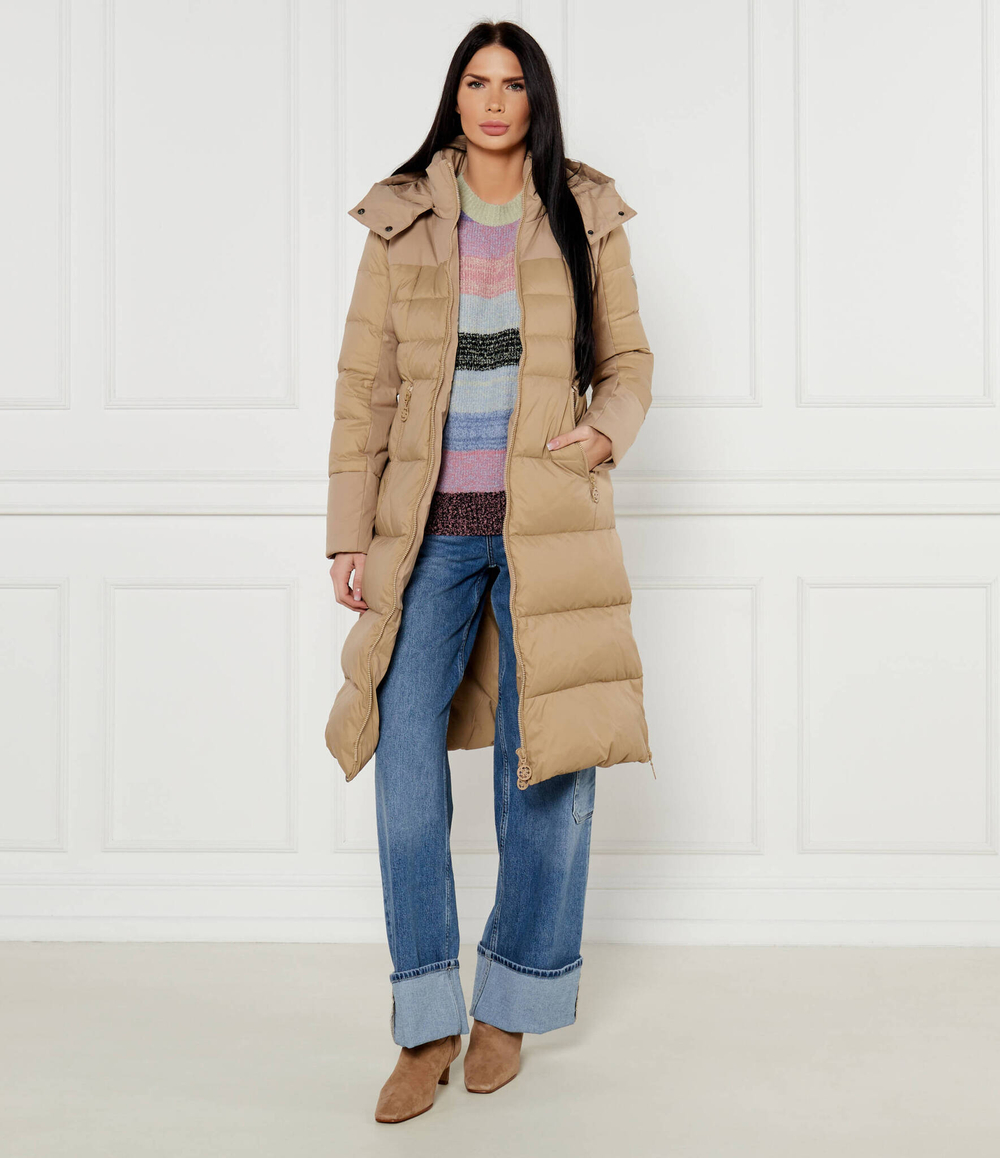 Пуховое пальто CAROLYN GUESS - бежевый(W4BL0D WG0V0)