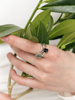 кольцо еще ярче с раухтопазом