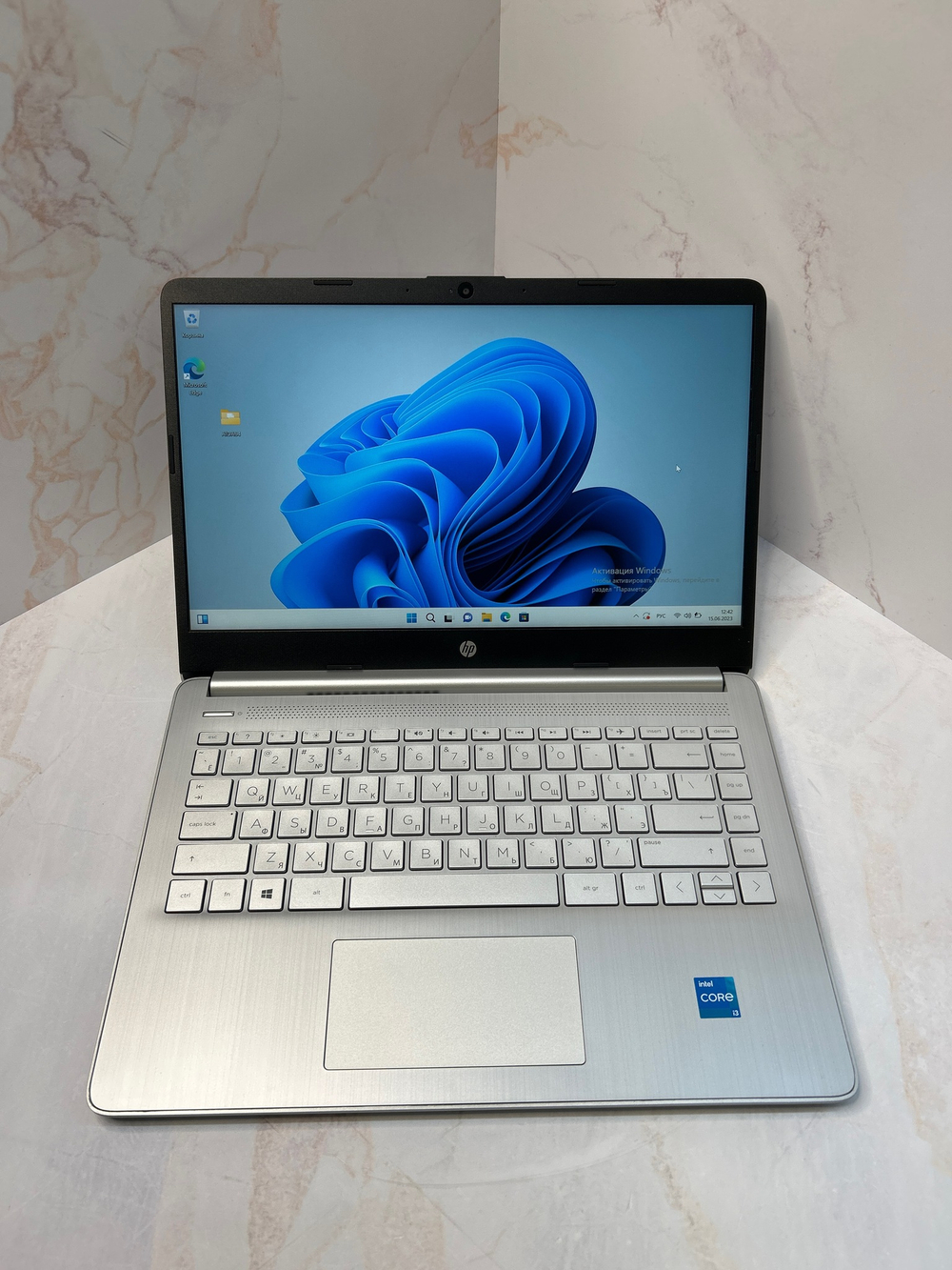 Ноутбук HP 14s-dq2006ur. Конфигурация: i3-1115G4/8GB/512GB/Intel UHD/Win 11/FHD