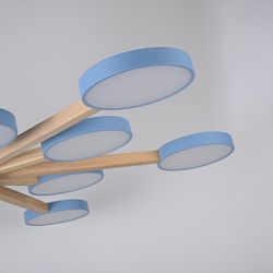 Люстра на штанге Imperiumloft TURNA Blue TURNA-B01