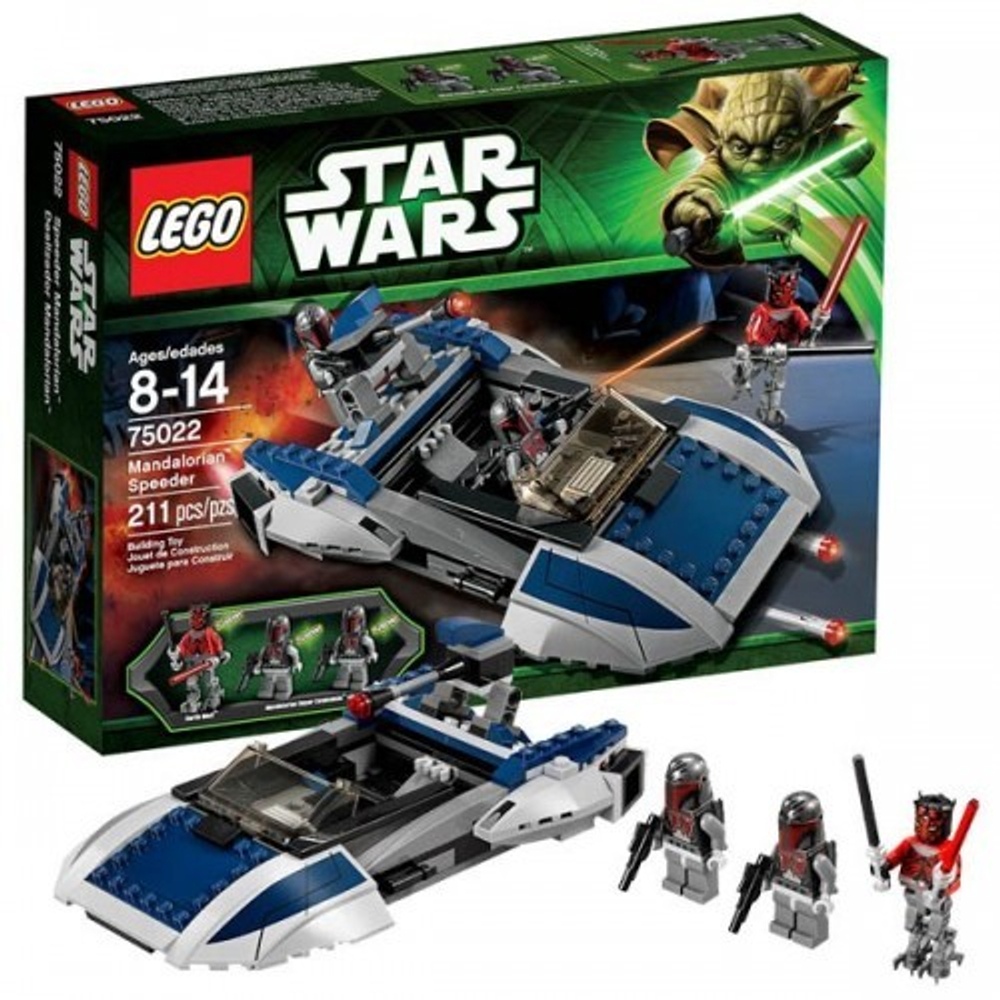 LEGO Star Wars: Мандалорианский спидер 75022 — Mandalorian Speeder — Лего Стар ворз Звёздные войны Эпизод