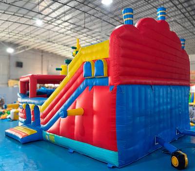 Надувной корабль «Весёлый Роджер с крышей», 10х6,3х6