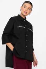 Рубашка Аристократка (черная) Б14440-10М LT Collection