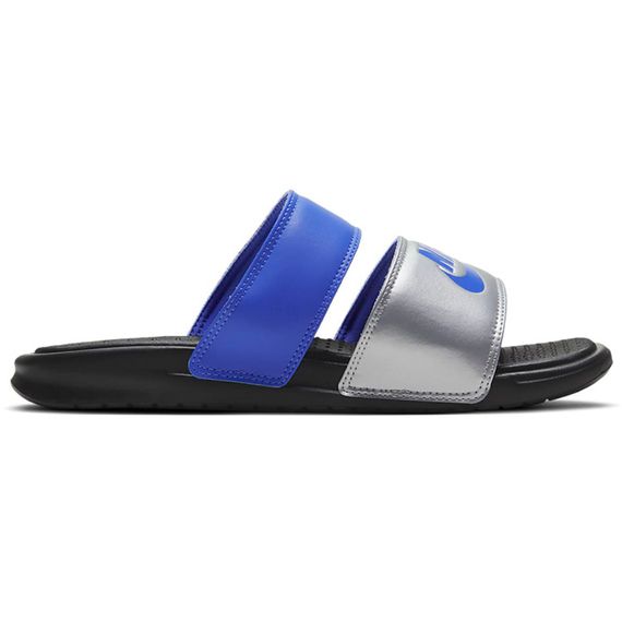Nike Benassi Duo Ultra 'Silver Blue Black'
