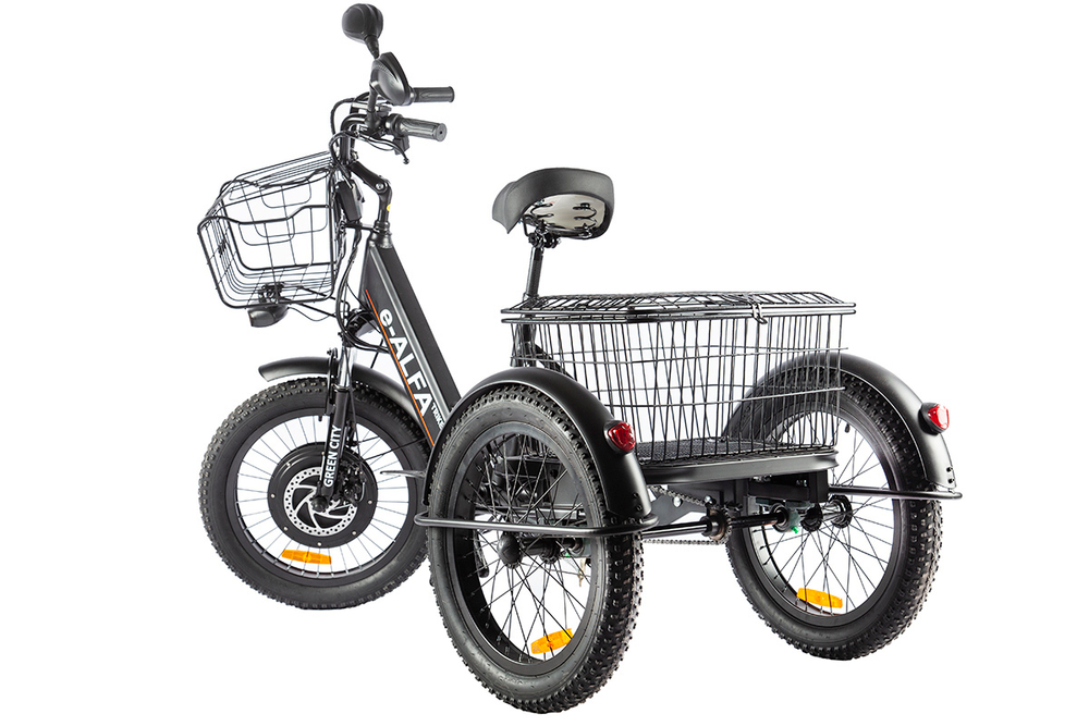 Трицикл GREEN CITY e-ALFA Trike