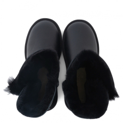 UGG Bailey Button II Metallic Black