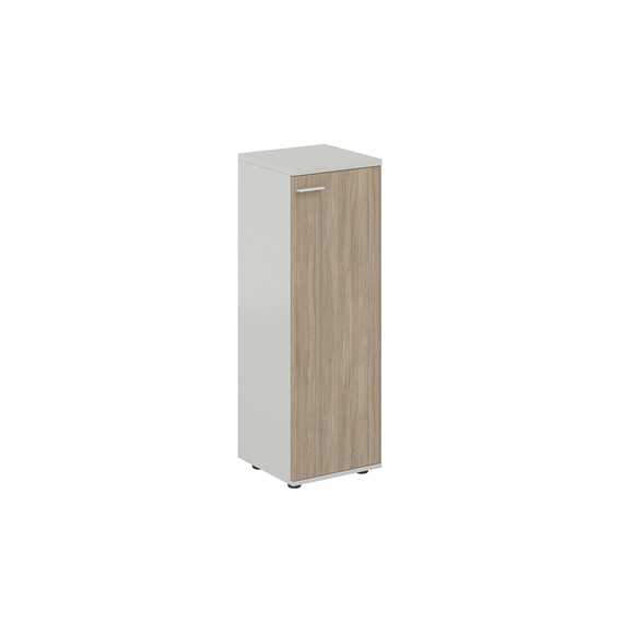 Шкаф средний Сигма  400х400х1200, 1 дв., з.ст HDF, правый