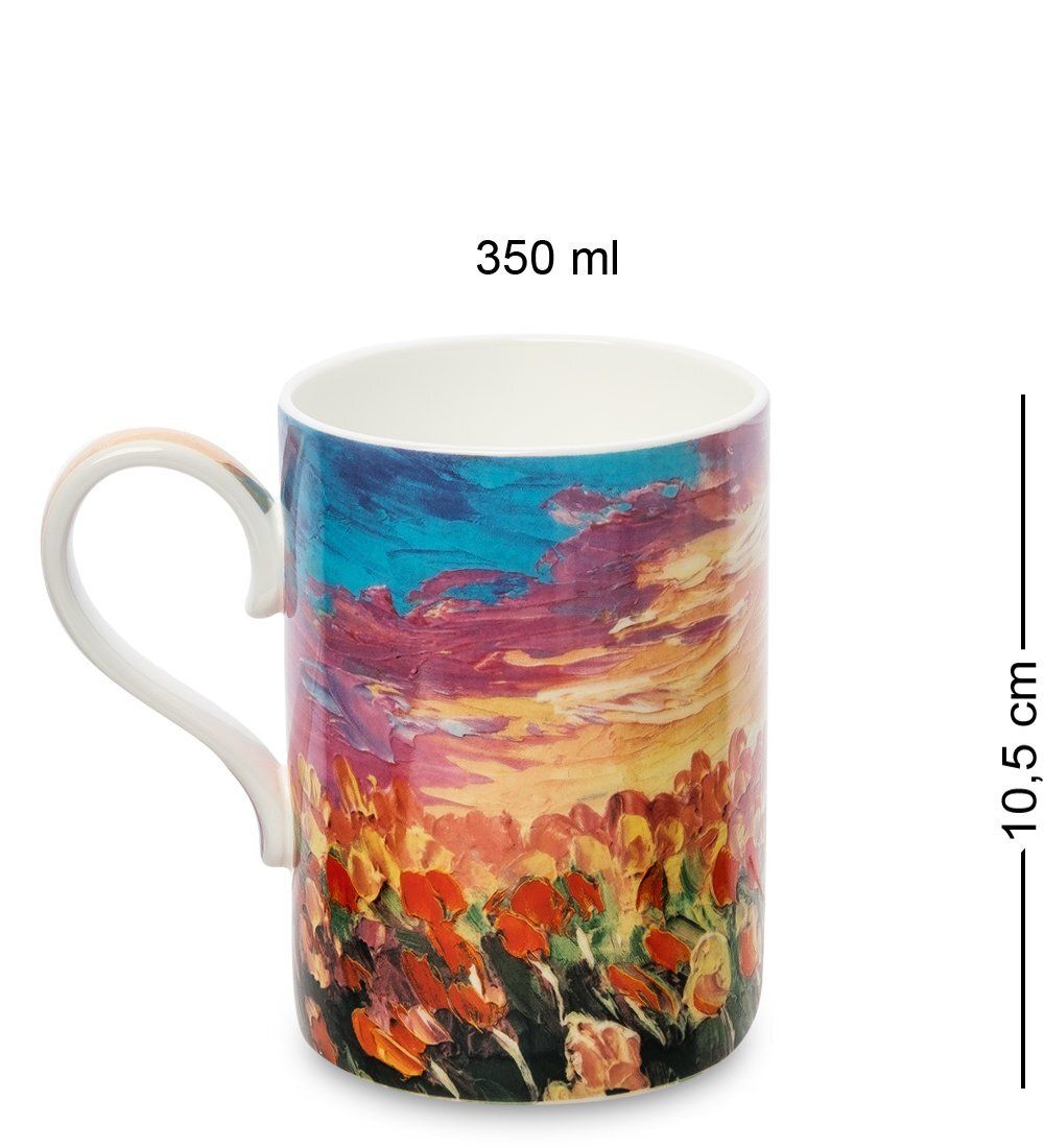 Pavone JK-298 Кружка «Тюльпаны» (Tulipani  )