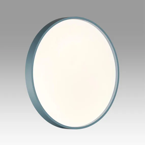 7745/DL COLOR SN 127 Светильник светодиодный потолочный пластик/белый/синий LED 48Вт 3000-6000К D380 IP43 пульт ДУ MAVIC