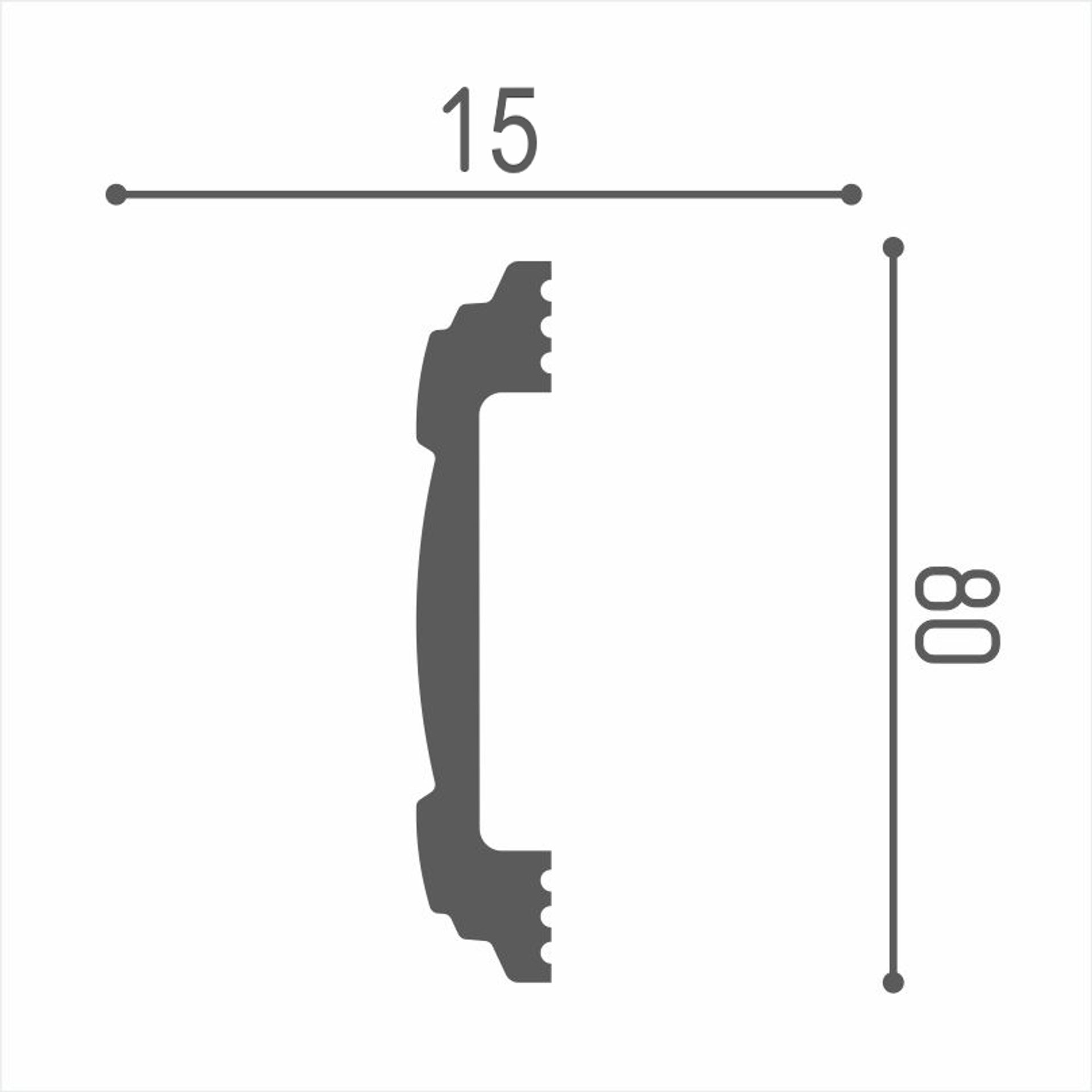 Плинтус XPS POLYMER М 80