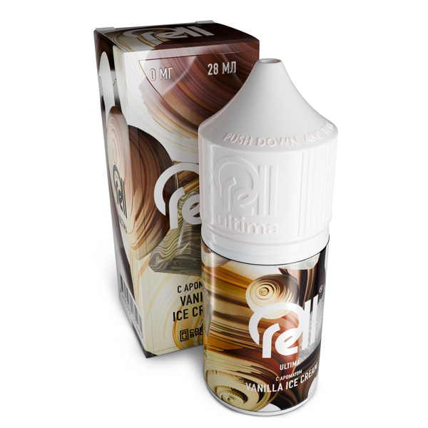 Купить Rell Ultima 28 мл - Vanilla ice Cream (0 мг)