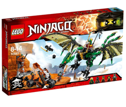 LEGO Ninjago: Зелёный Дракон 70593 — The Green NRG Dragon — Лего Ниндзяго
