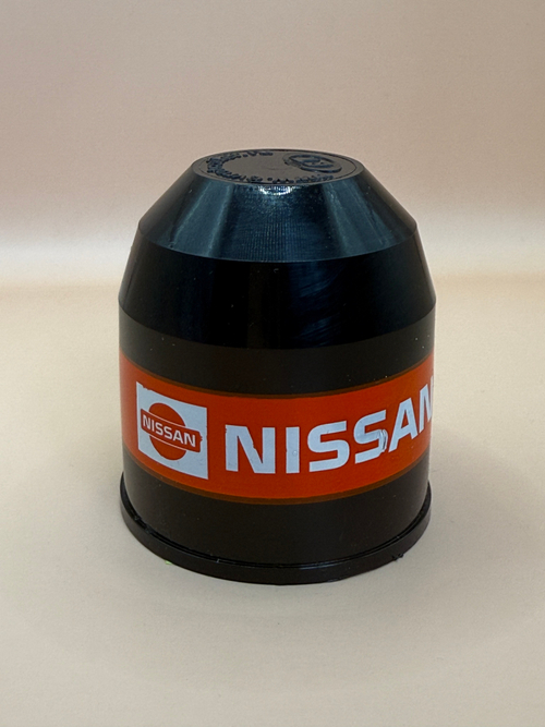 Защитный колпак на шар фаркопа Nissan (черный) пластик