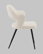 Стул Роккиана букле молочный