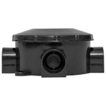 Коробка распаячная КМР-040-040б трехрожковая 70х35 черн. PROxima EKF plc-kmr-040-040b