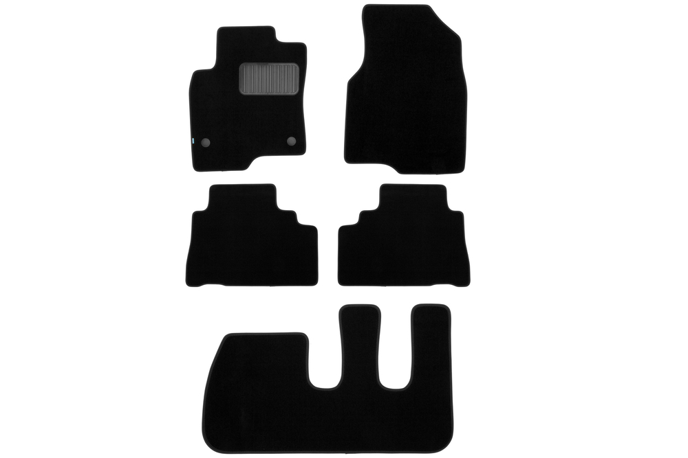 Коврики в салон для CHEVROLET Captiva 2011-2013, 2013-2016, внедорожник , 5 шт. (текстиль) KLEVER03081922110KH