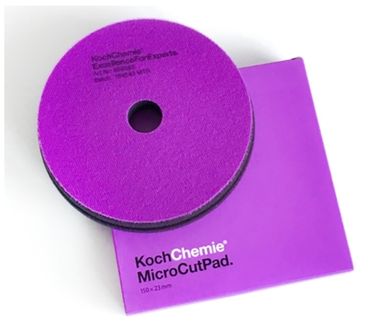 KOCH 999584 Micro Cut Pad Антиголограммный полировальный круг фиолетовый 126х23мм.