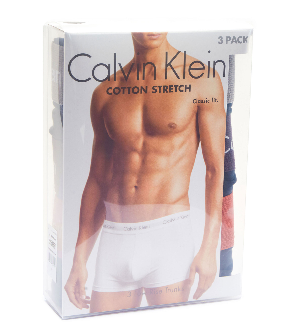 трусики-боксеры 3 шт. Calvin Klein Underwear - черный(0000U2664G)