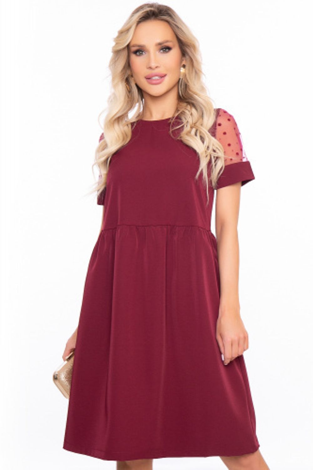 Платье "Богемия" (бордо) П3038 LT Collection (Акция)